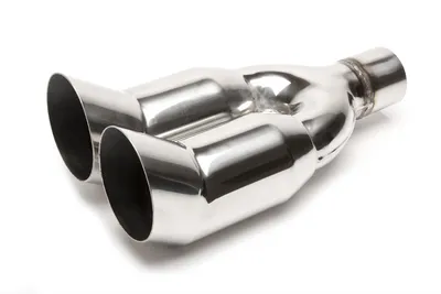 Acero inoxidable de tubo de cola