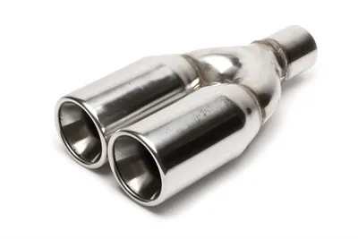 Acero inoxidable de tubo de cola