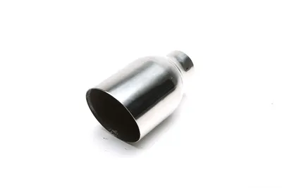 Acero inoxidable de tubo de cola