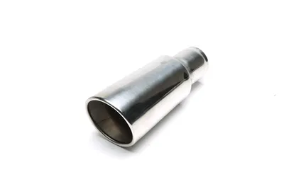 Acero inoxidable de tubo de cola