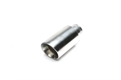 Acero inoxidable de tubo de cola