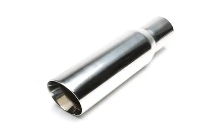 Acero inoxidable de tubo de cola