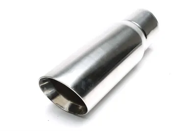 Acero inoxidable de tubo de cola