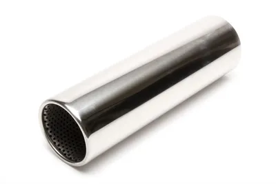 Acero inoxidable de tubo de cola
