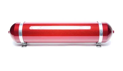 Tanque de aire sin soldadura 19 litros / tanque de aire rojo con chapa de carbono genuino