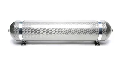 Tanque de aire sin soldadura 19 litros / tanque de aire de plata con chapa de carbono genuino