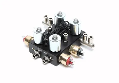 Bloqueo de válvula solenoide de 2/2 vías