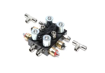 Bloqueo de válvula solenoide de 2/2 vías