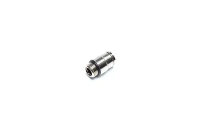 Ajuste enchufable recto 6mm con 1/8" de hilo masculino