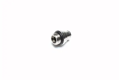 Ajuste enchufable recto 6mm con 1/4" de hilo masculino