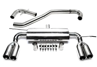 Sistema de carreras de acero inoxidable dúplex Audi · VW