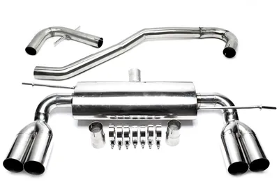 Sistema de carreras de acero inoxidable dúplex Audi · VW