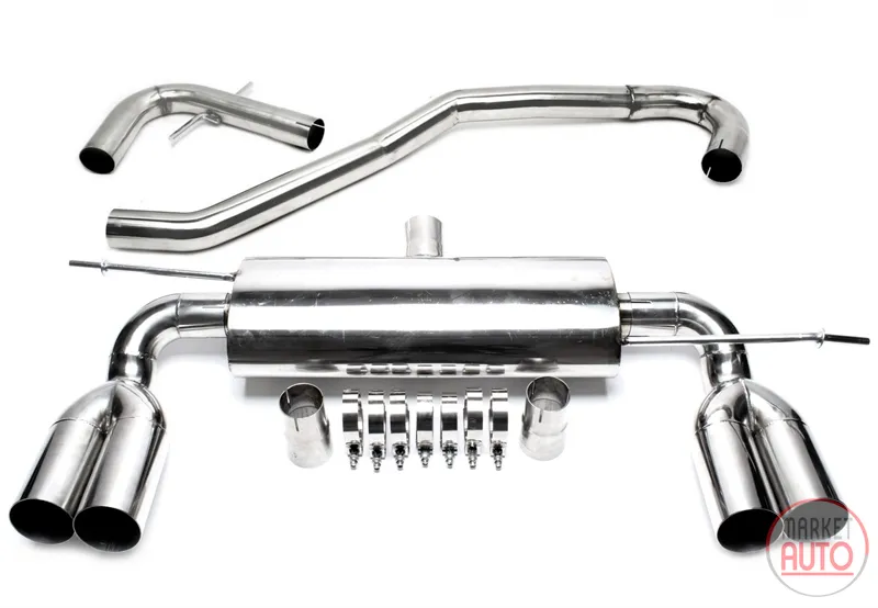 Sistema de carreras de acero inoxidable dúplex Audi · VW