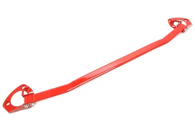 Acero Strut Brace Rojo, Frente Honda