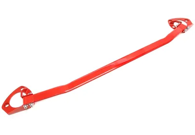Acero Strut Brace Rojo, Frente Honda