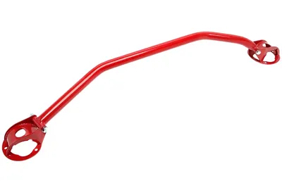 Acero Strut Brace Rojo, Frente Mercedes Benz