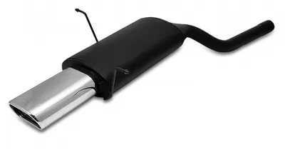 Terminal de escape deportivo BMW E46 6 cyl single inlet pipe, jedna rura dolotowa
