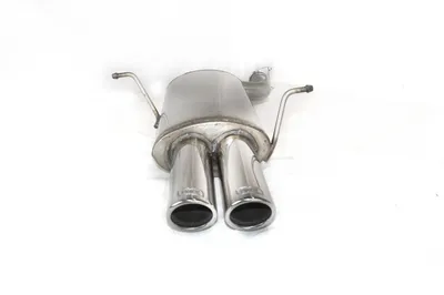 Terminal de escape deportivo BMW E46 6 cyl single inlet pipe, jedna rura dolotowa