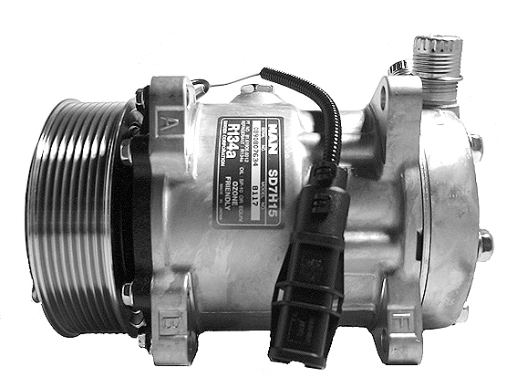 Compresor, aire acondicionado MAN SD7H15-6038