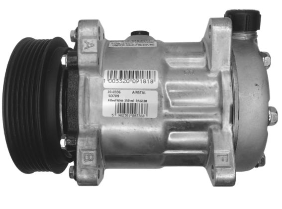 Compresor, aire acondicionado RENAULT SD709-7719