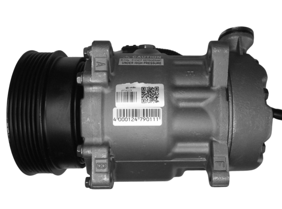 Compresor, aire acondicionado CITROEN,PEUGEOT SD7V16-1141