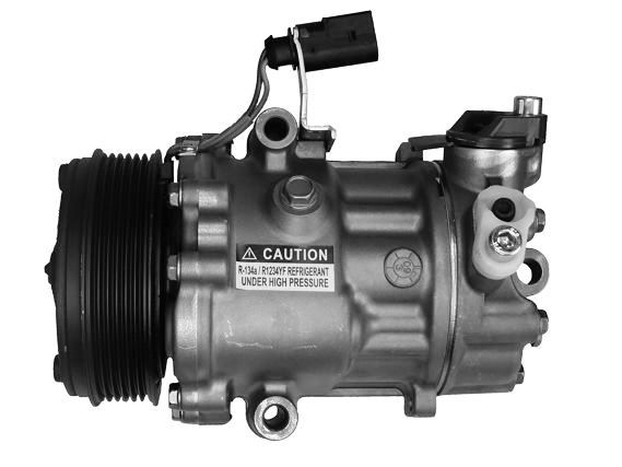 Compresor, aire acondicionado VW SD6V12-1916