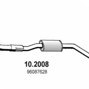 Silenciador Posterior