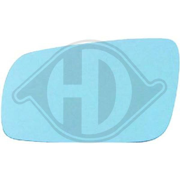 Cristal de espejo, retrovisor exterior 4A1857536AA