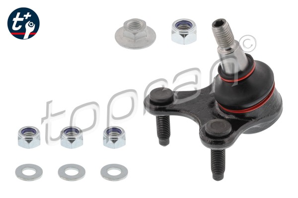 Rótula de suspensión / carga brazo transversal 110995001, 3C0407366B,