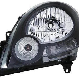 FARO IZQ.ELEC.NEGRO H4 7701071596