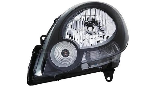 FARO IZQ.ELEC.NEGRO H4 7701071596