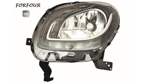 FARO.IZQ.ELCT.NEGRO.LED. 4539061001