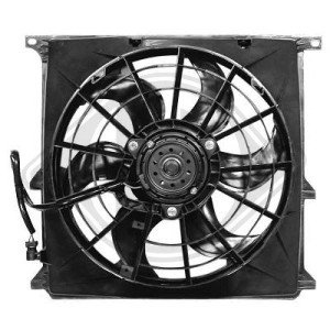 Ventilador, condensador del aire acondicionado 64508372039