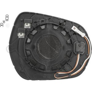 Cristal de espejo, retrovisor exterior H1BB-17K741-EA