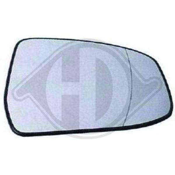 Cristal de espejo, retrovisor exterior 1255896