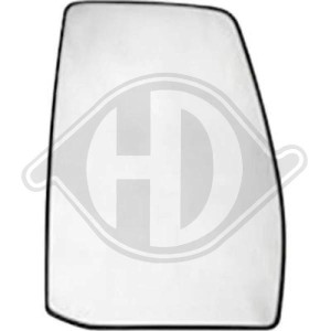 Cristal de espejo, retrovisor exterior BK21-17K740-BA