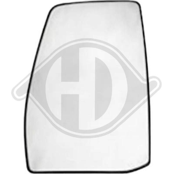 Cristal de espejo, retrovisor exterior BK21-17K741-BA