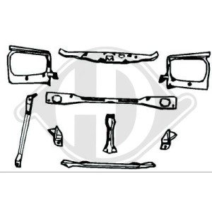 Panel lateral 123 630 02 21