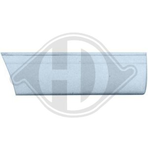 List¢n embellecedor/protector, puerta A124 690 17 40