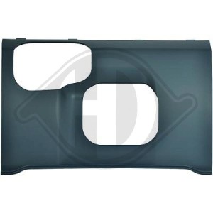 Cobertura de parachoques, enganche de remolque A1638801405