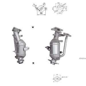Catalizador TOYOTA/17140F3010