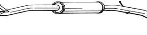 Silenciador central 1717AS-1717W4-