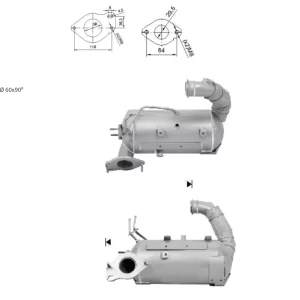 DPF RENAULT, NISSAN, MERCEDES