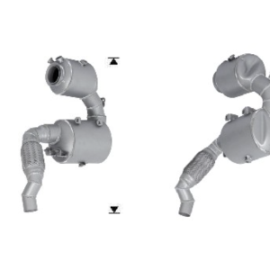 Filtro de particulas BMW-MINI 18308509055, 18308509056