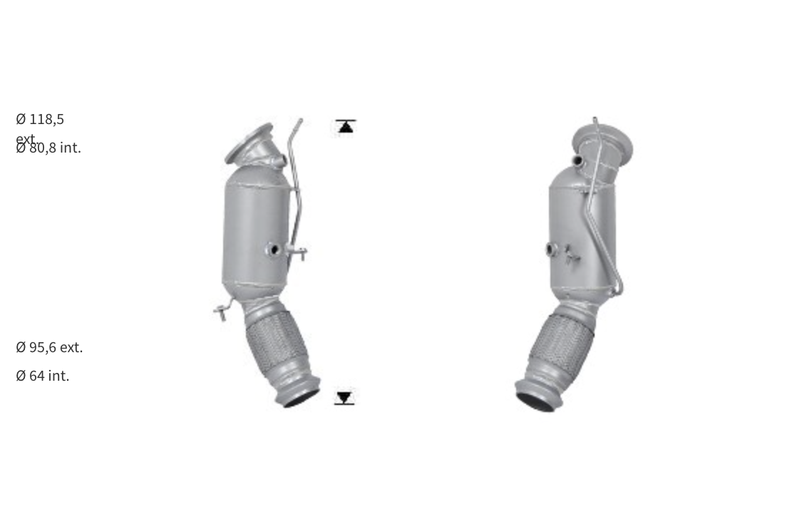 Catalizador BMW 18329455046