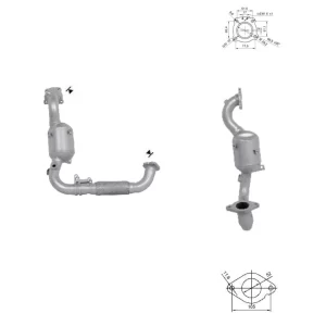 Catalizador FORD FOCUS 1.0i 12V