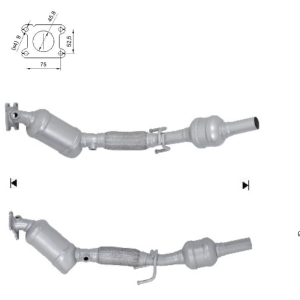 Catalizador SEAT MII, 1S0254500GX