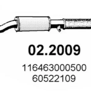 Silenciador Posterior