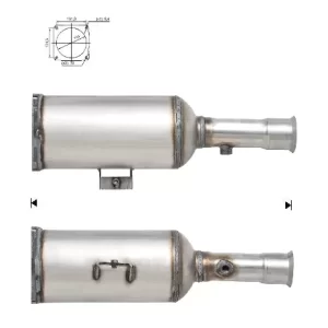 Filtro de partículas CITROËN FIAT LANCIA PEUGEOT