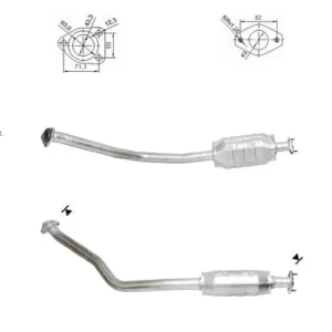 Catalizador DAIHATSU TERIOS 1.3i